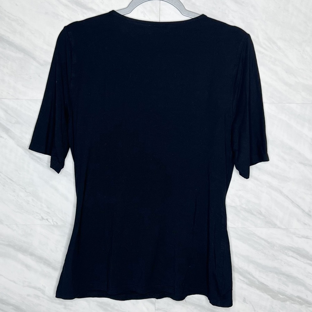 Talbots Ruched Front Top Large - Picture 3 of 5